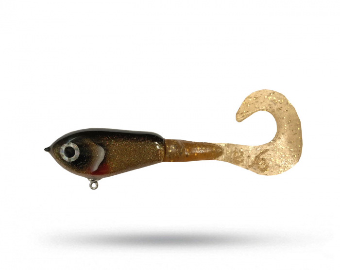 PeWe Mini Jerktail - Golden Shiner i gruppen Fiskedrag / Jerkbaits hos Örebro Fiske & Outdoor AB (PeWe Mini JT - GoldenS)